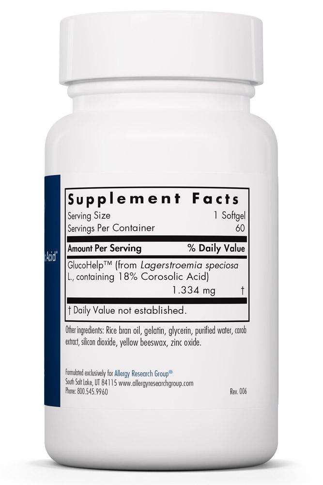 GlucoFit Allergy Research Group Supplement