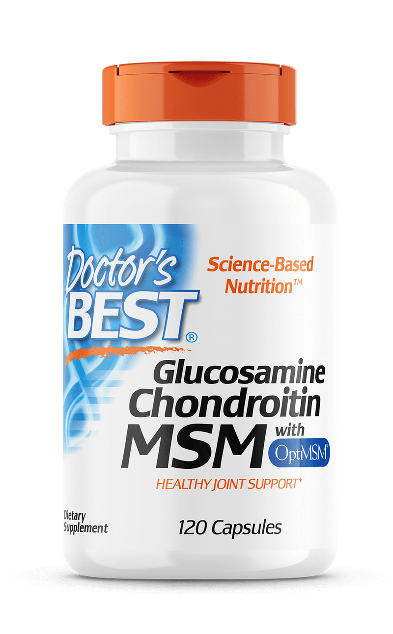 Glucosamine/Chondroitin/MSM (Doctors Best) Front