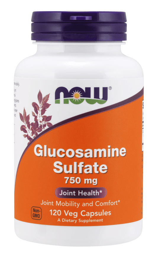 Glucosamine Sulfate 750 mg (NOW) Front