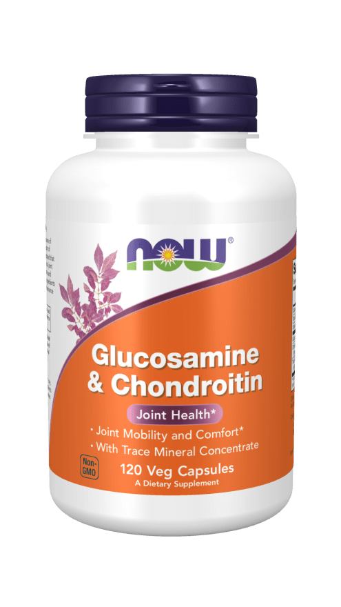 Glucosamine & Chondroitin (NOW) Front