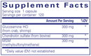 Glucosamine Chondroitin W/ MSM 120 Count
