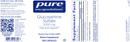 glucosamine sulfate 1,000 mg pure encapsulations label