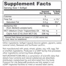 glucose management with berberine hcl (protocol for life balance) supplement facts