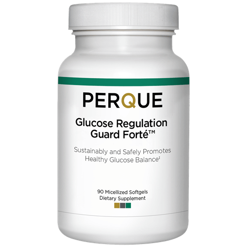 Glucose Regulation Guard Forte (Perque) 90ct Front