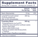glutamate scavenger calming formula professional health products supplement facts