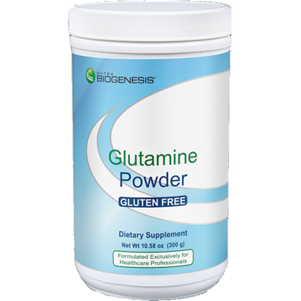 Glutamine Powder (Nutra Biogenesis) Front