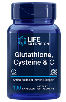 Glutathione, Cysteine & C (Life Extension) Front