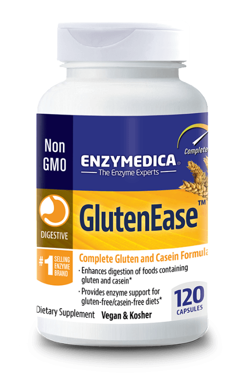 GlutenEase 120 Capsules Enzymedica