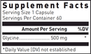 glycine douglas labs supplement facts