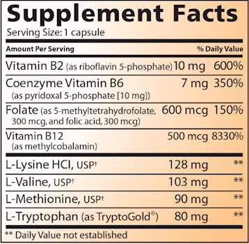 GlycoTrol 90 caps (Lidtke) supplement facts