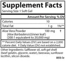 golden aloe carlson labs supplement facts