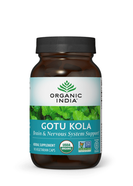 gotu kola caps (organic india)