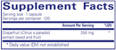 Grapefruit Seed Extract 120 Count
