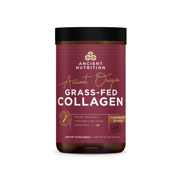 Grass-Fed Collagen (Ancient Nutrition) Chocolate Brownie Front