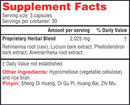 great yin health concerns supplement facts