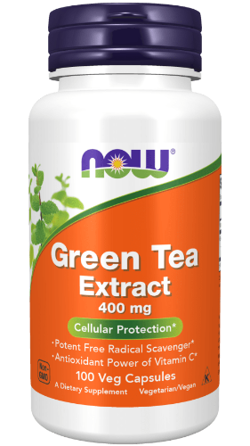 green tea extract 400 mg (now foods)