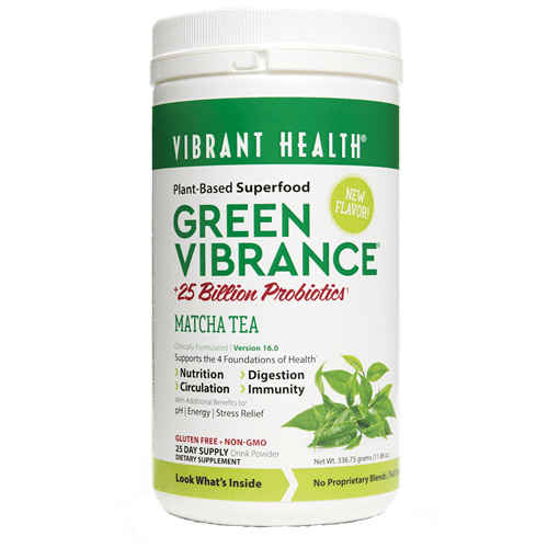 Green Vibrance Matcha (Vibrant Health) Front