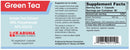 green tea (karuna responsible nutrition) label