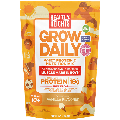Grow Daily 10+ Vanilla Bag (Healthy Height)