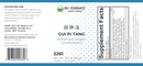 gui pi tang bio essence health science label