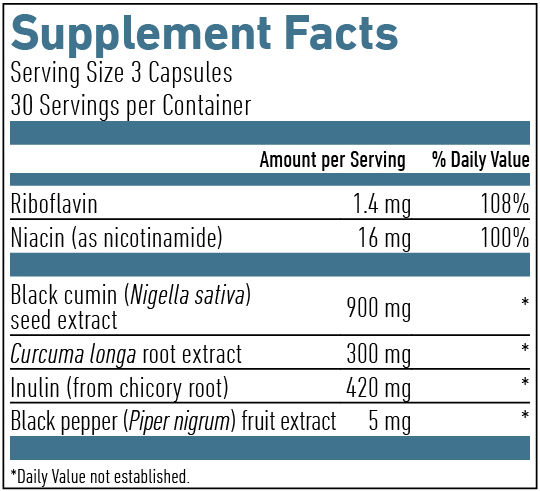 Gut Formula Plus Biogena Supplement Facts