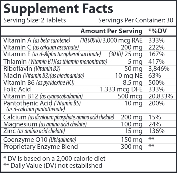 HBP Rx Support (Vinco) Supplement Facts