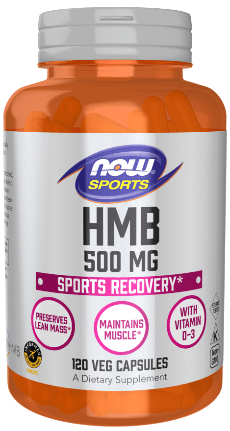 HMB 500 mg (NOW) Front