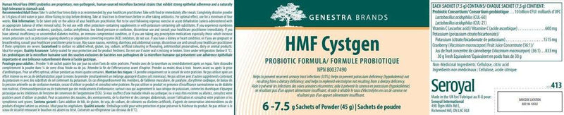 HMF Cystgen Genestra Label