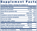 hair skin & nails (life extension) supplement facts
