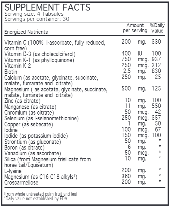hair skin & nails guard (perque) supplement facts