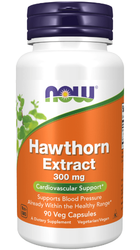 hawthorn extract 300 mg (now foods)
