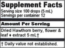 hawthorn extract (herbalist alchemist) supplement facts