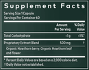 hawthorn supreme gaia herbs supplement facts