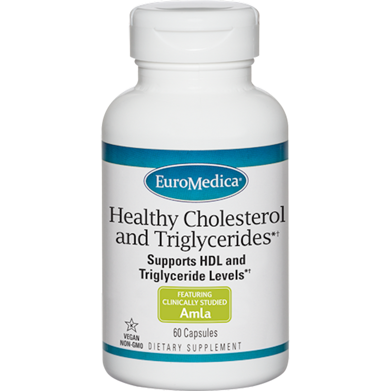 Healthy Cholesterol & Triglycerides (Euromedica) Front