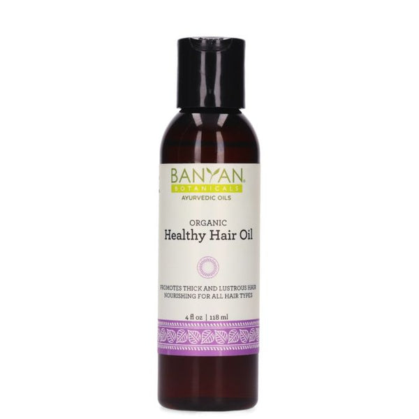 Healthy Hair Oil (Banyan Botanicals) 4oz Front