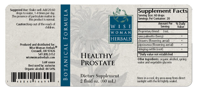 Healthy Prostate 2oz Wise Woman Herbals products