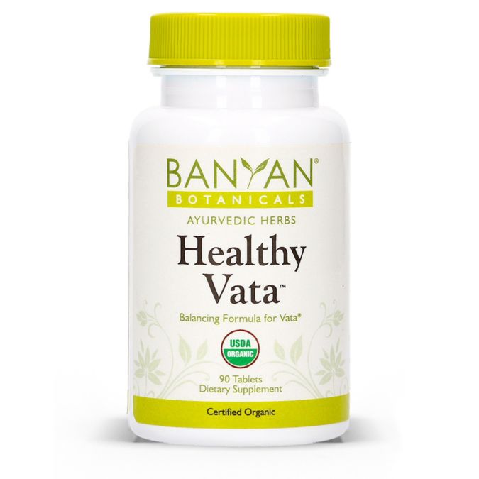 Healthy Vata (Organic) (Banyan Botanicals) Front