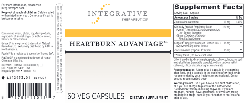 Heartburn Advantage (Integrative Therapeutics)