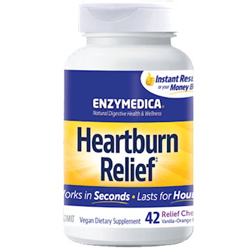 Heartburn Relief Chewable Tabs (Enzymedica)