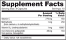 heme iron sap (nfh nutritional fundamentals) supplement facts