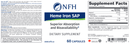heme iron sap (nfh nutritional fundamentals) label