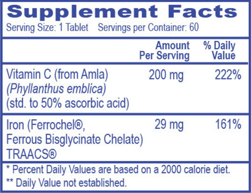 HemePlex (Metabolic Code) supplement facts