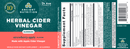 Herbal Cider Vinegar Gummy (Strawberry Apple) (Ancient Nutrition) Label
