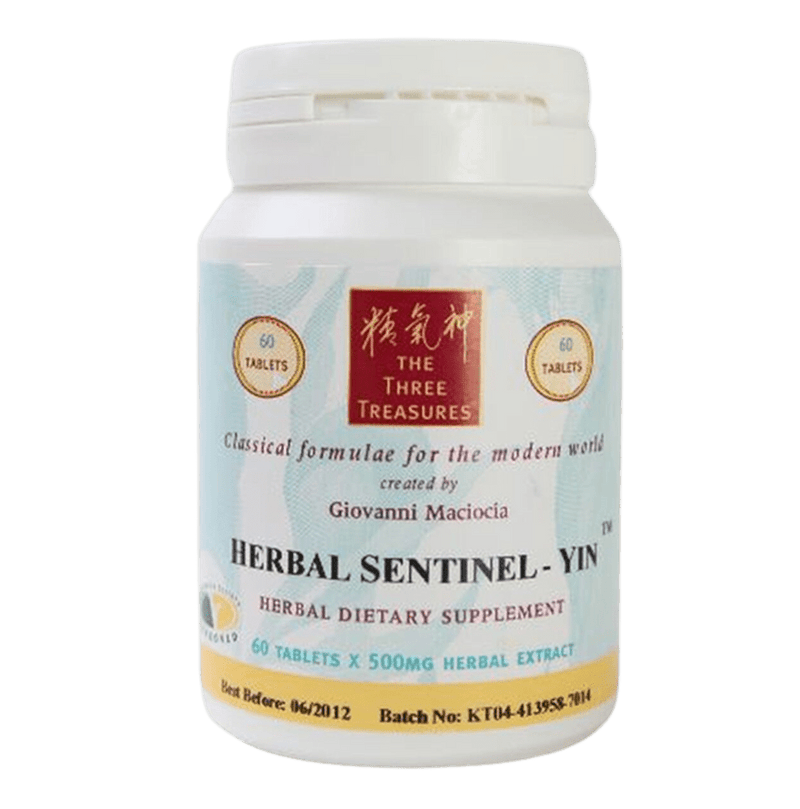 Herbal Sentinel Yin Tablets (Three Treasures) Front