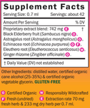 herbs on the go immune season herb pharm supplement facts