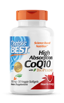 Hi Absorption CoQ10 300 mg (Doctors Best)