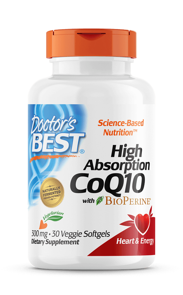 Hi Absorption CoQ10 300 mg (Doctors Best) Front