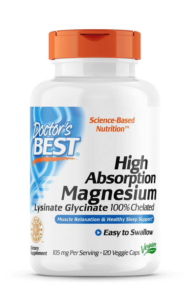 High Absorption Magnesium (Doctors Best) Front