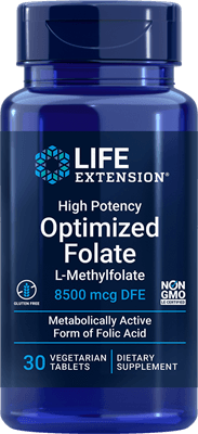 High Potency Optimized Folate (Life Extension) Front