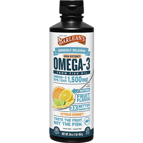 High Potency Omega-3 Citrus Sorbet (Barlean's Organic Oils)